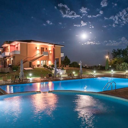 Hotel Petrinos Lofos Mándra Exterior foto